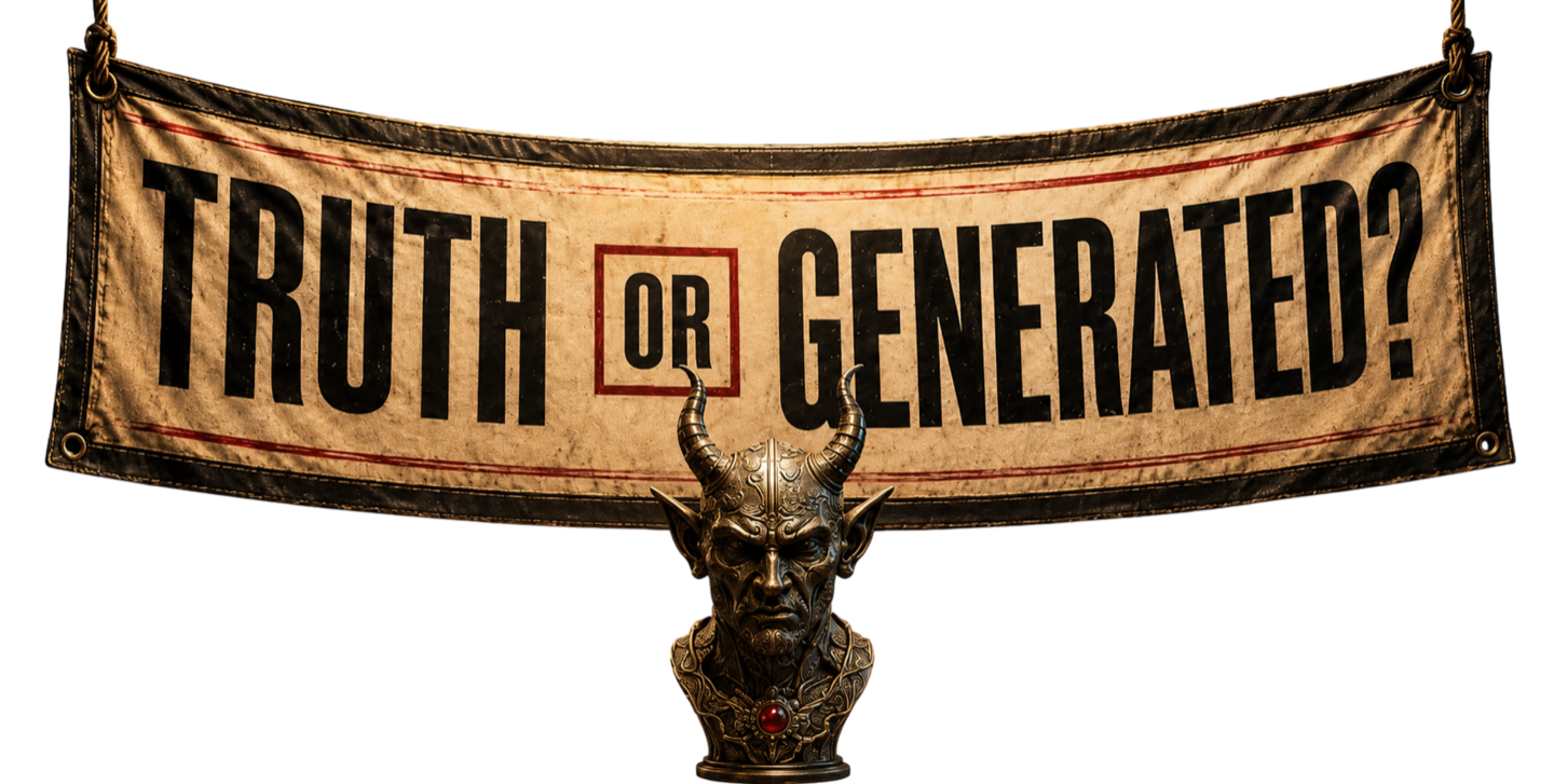 Truth or generated?